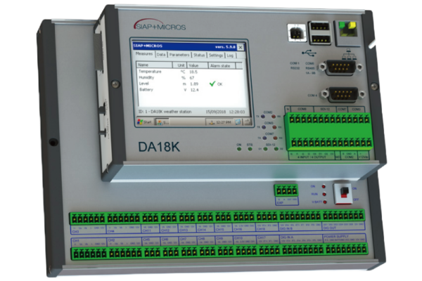 SIAP+MICROS DA18K 資料收集和遠程遙測系統